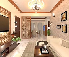Interior of an Apartment at Bashundhara